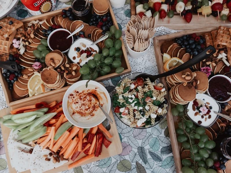 Catering spread